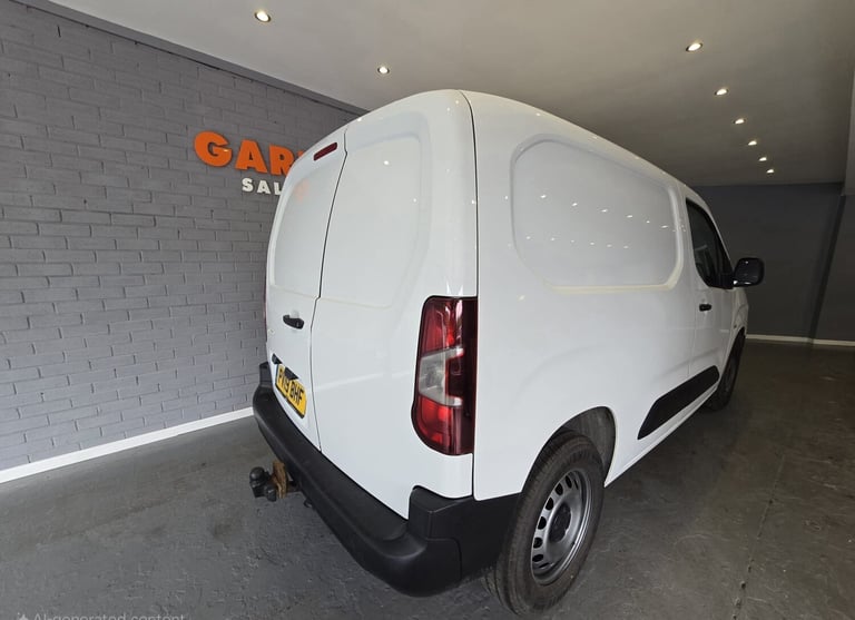 2019 Citroen Berlingo 1.6 BlueHDi 1000Kg Worker 100ps [Start stop] PANEL VAN Diesel Manual