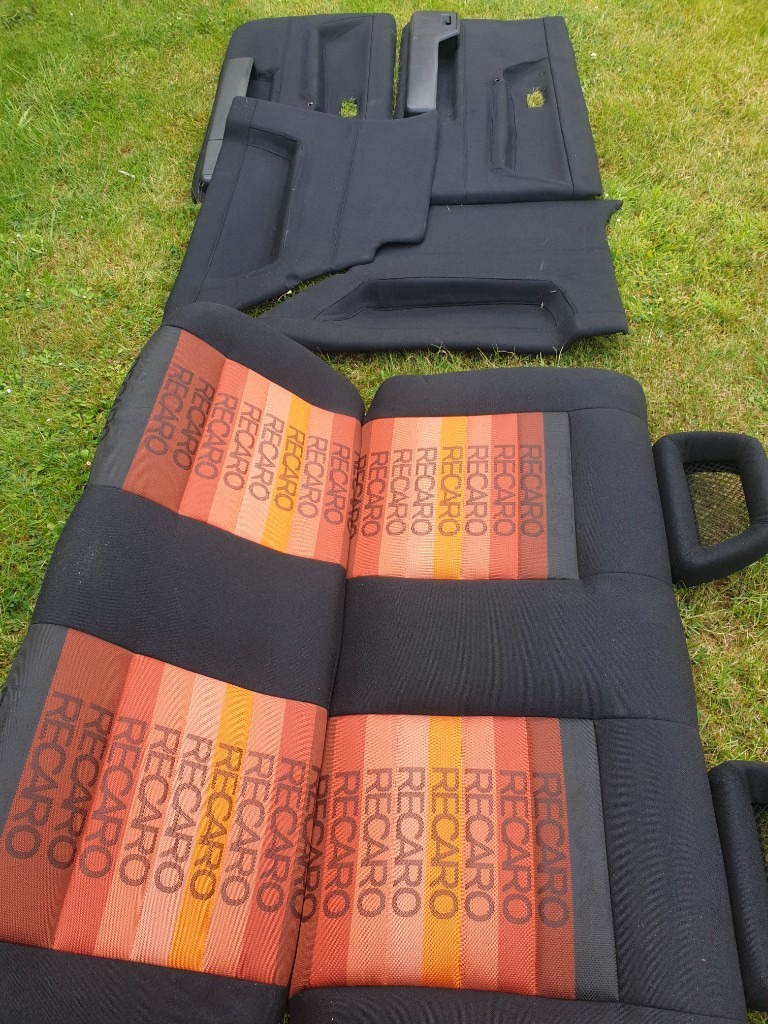 MK2 VW GOLF 3DR CUSTOM RECARO INTERIOR 