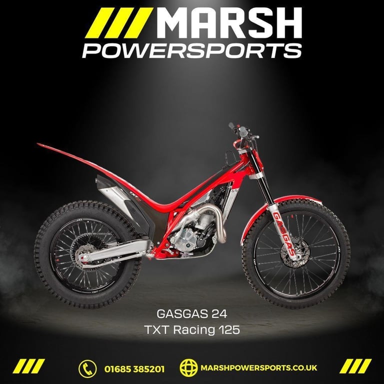 image for Gas Gas TXT 125 Racing Trials Bike 2024 - NOW 2000 OFF! - 0% Finance Available!