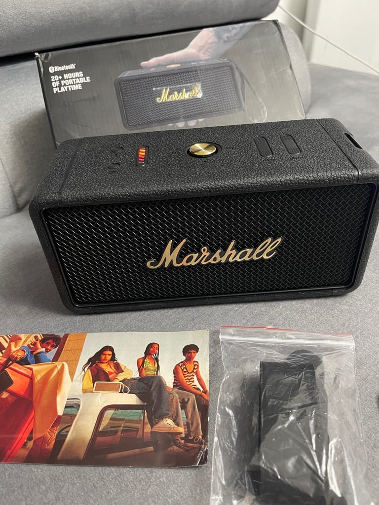 Marshall speaker original with barcode 