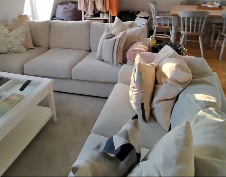 image for IKEA two piece modular sofa set 2+3 seater