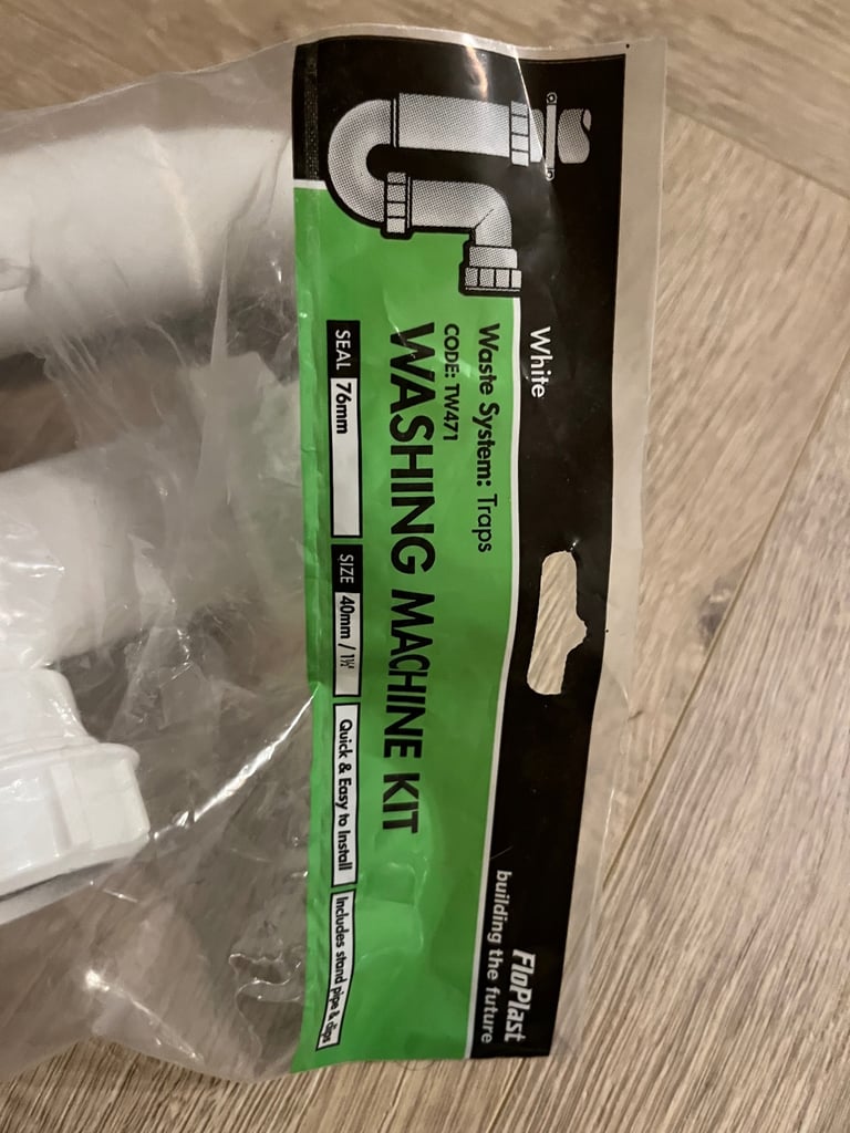 image for Washing machine waste pipe kit