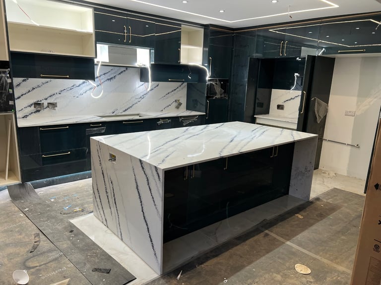 Marble,Granite and Quartz kitchen worktops 