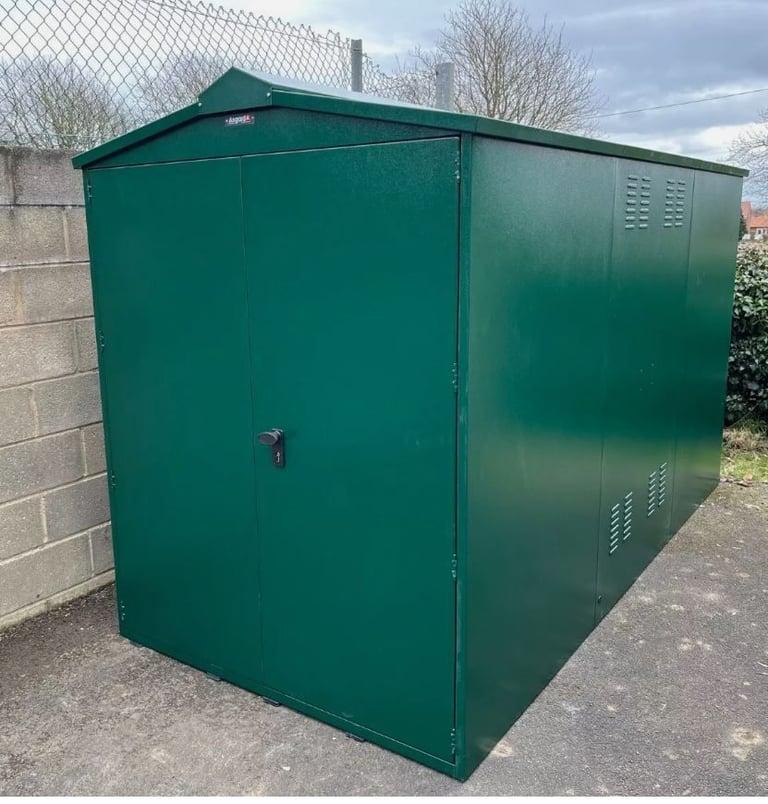 image for AsgardGarden Shed 5 x 11ft Police Approved Centurion Plus Metal Shed - delivery available