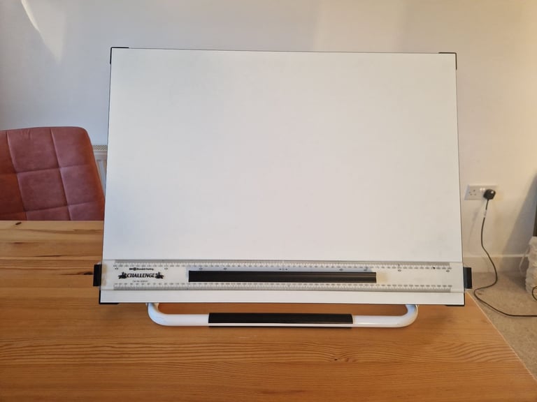 image for Architects A2 Drawing Board with Parallel Ruler