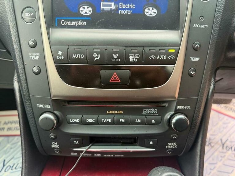 2006 Lexus GS 3.5 450h V6 CVT Euro 4 (s/s) 4dr SALOON Hybrid Automatic