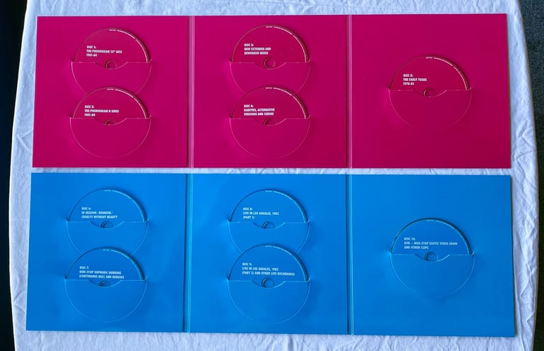 SOFT CELL - KEYCHAINS AND SNOWSTORMS 9CD + DVD BOX SET 2018