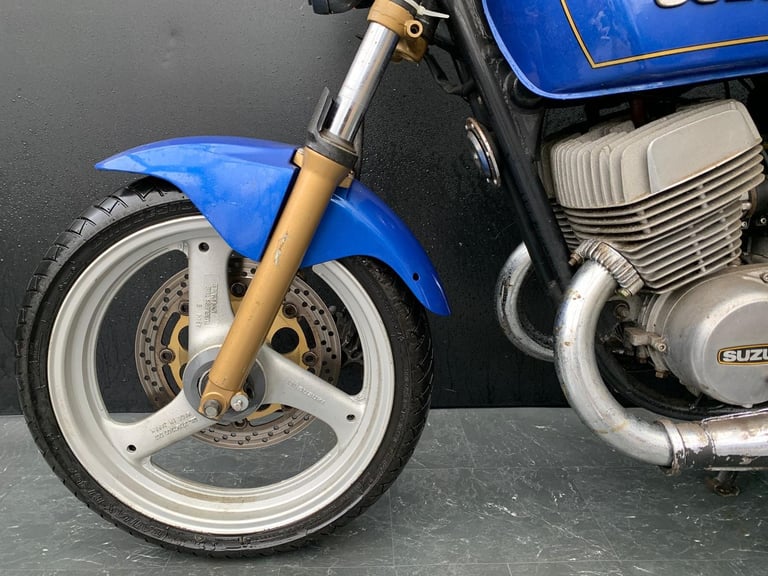 SUZUKI GT500 1976 CLASSIC RESTORATION PROJECT HPI CLEAR