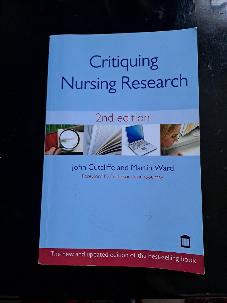Critiquing nursing research 