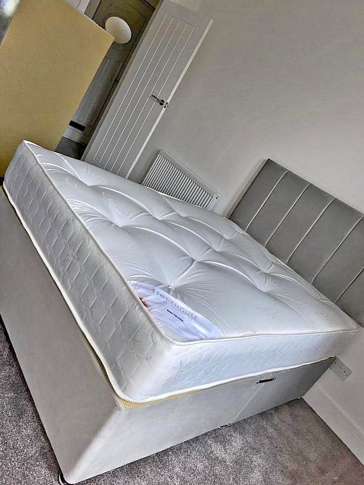 Divan Double (Single / King Size) Bed+Mattress CLEARANCE SALE ON BRAND NEW BEDS WITH MATTRESSES