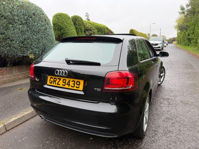 2013 Audi A3 1.6 TDI S line S Tronic Euro 5 (s/s) 3dr Diesel Automatic