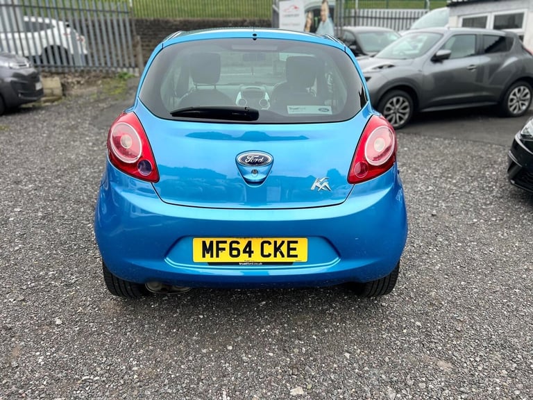 2014 Ford Ka 1.2 Zetec Euro 5 (s/s) 3dr HATCHBACK Petrol Manual