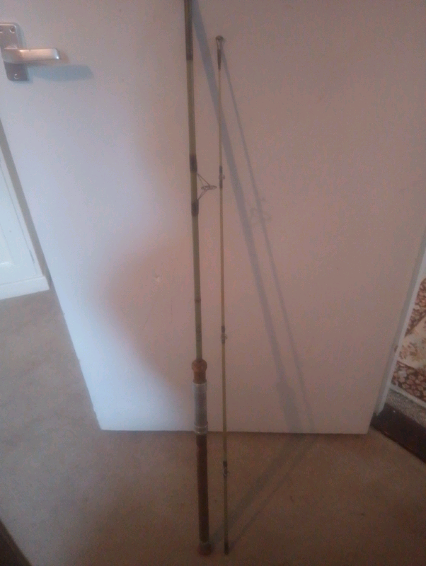 Vintage Heavy Duty Fishing Rod and Real 
