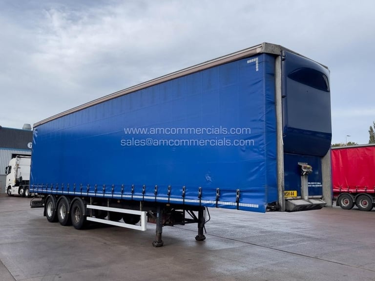 CARTWRIGHT 4486MM PILLARLESS CURTAIN SIDE TRAILER 