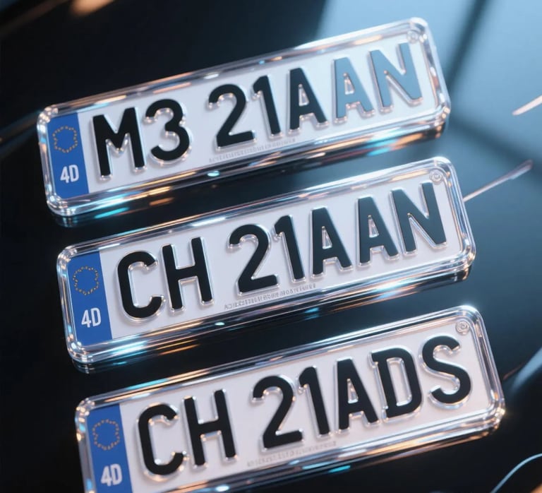 image for Private number plate Zain/ZIADS 