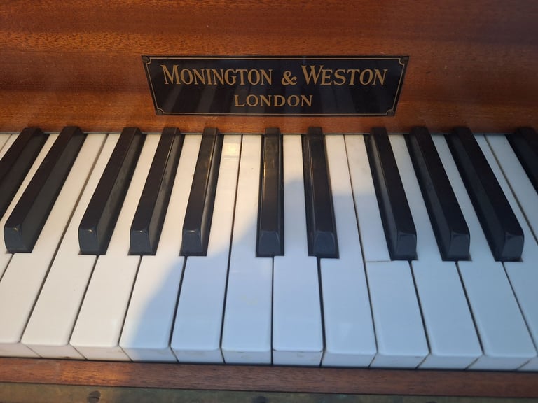 Upright Piano – Monington & Weston (Tuned, Ready to Play)