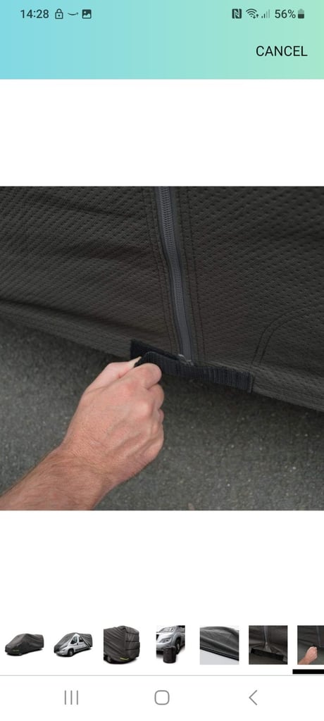 Campervan cover 