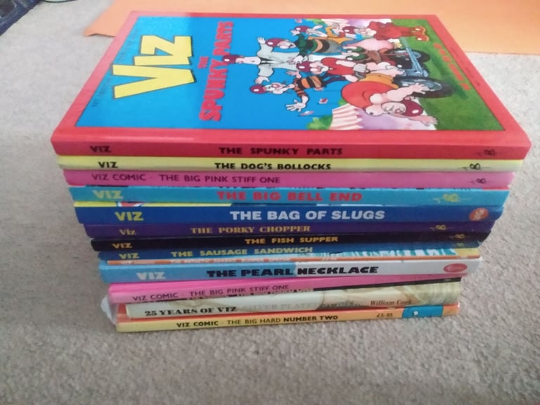 Viz - collection of 13 annuals. 
