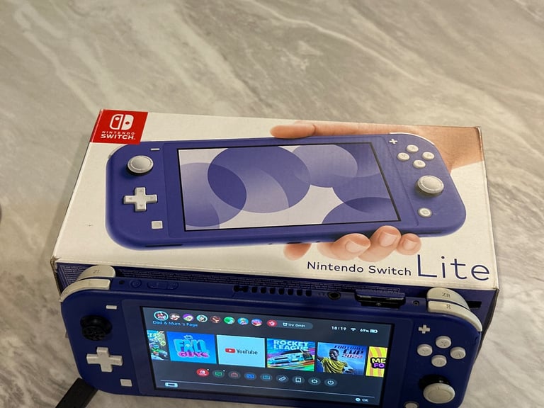 Nintendo Switch Lite- Blue Handheld