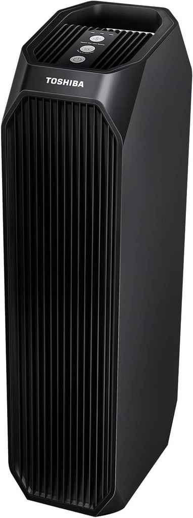 Toshiba 3-in-1 Air Purifier H13 HEPA Filter Activated Carbon Filter UV Light Pet