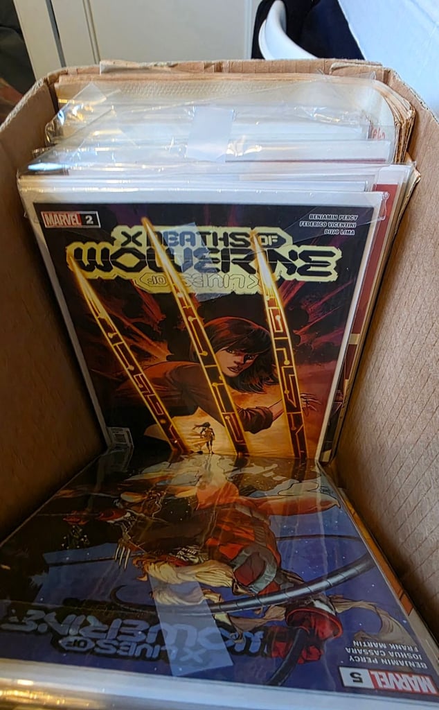 Comic Book Bundle - 140+ issues - Marvel, DC, Image, Indies, 2000AD - Long Box