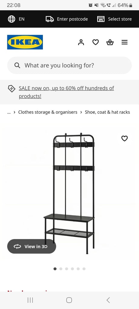 Ikea coat stand