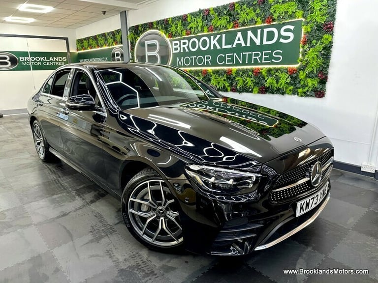Mercedes E Class E 400 D 4MATIC AMG LINE PREMIUM [3X MERCEDES SERVICES, SAT NAV,