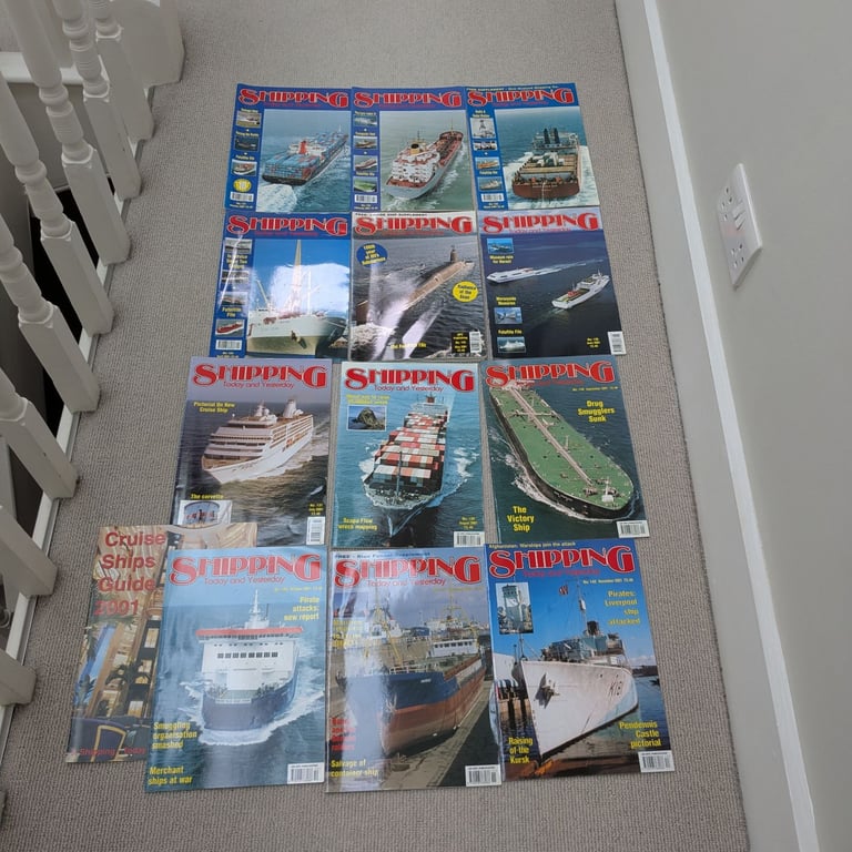 Shipping today and yesterday magazine Bundle 1998 - 2001 48 issues OTO