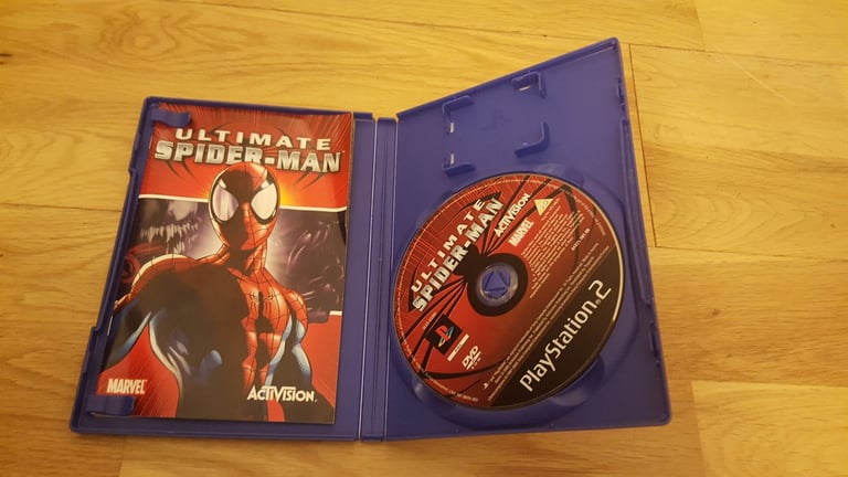 ULTIMATE SPIDER-MAN PS2 GAME COMPLETE WITH MANUAL UK PAL