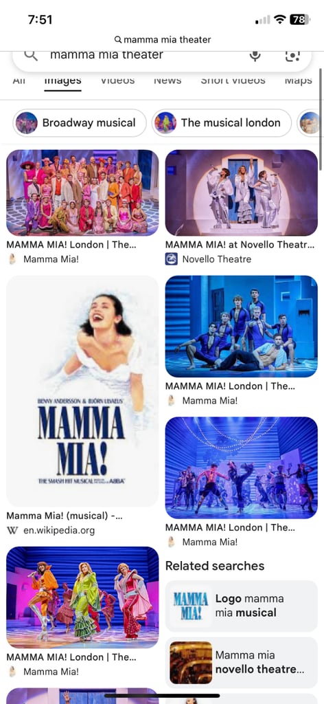 Mamma Mia theatre tickets