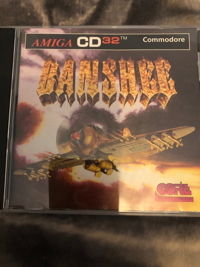 Banshee Amiga cd32 game amazing condition
