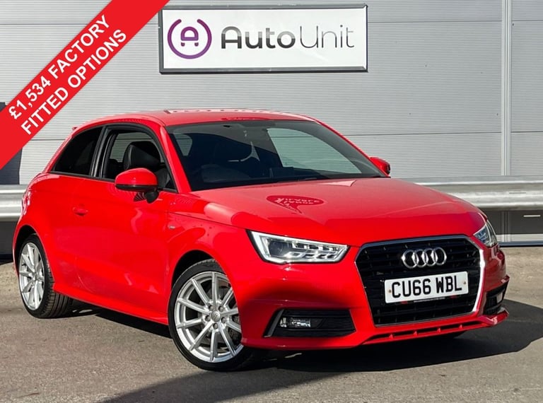 image for 2017 AUDI A1 1.6 TDI S LINE HATCHBACK 3DR DIESEL S TRONIC EURO 6 (S/S) (116 P