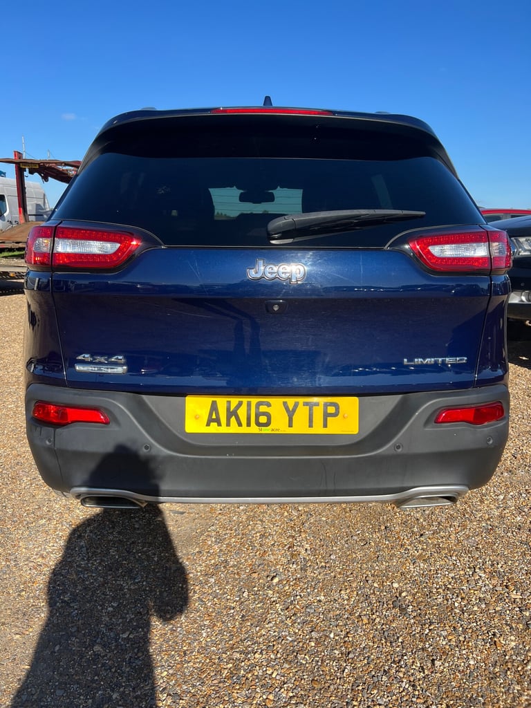 2016 JEEP CHEROKEE LIMITED 4X4 4WD AUTOMATIC SALVAGE DAMAGED REPAIR EURO 6 ULEZ