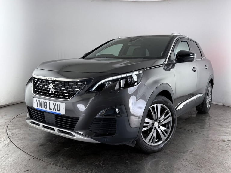 2018 Peugeot 3008 1.5 BlueHDi GT Line Euro 6 (s/s) 5dr HATCHBACK Diesel Manual