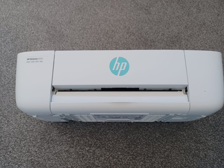 HP DeskJet 3721 All-in-one printer with new substitute ink