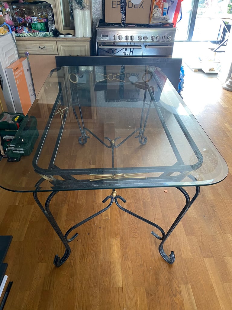 image for Glass Dining table 