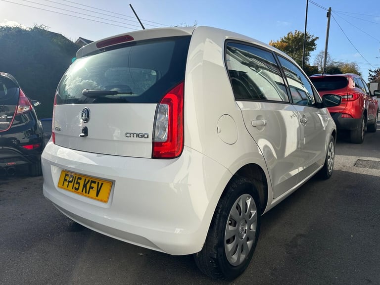 SKODA CITIGO 1.0 MPI SE White Manual Petrol 2015