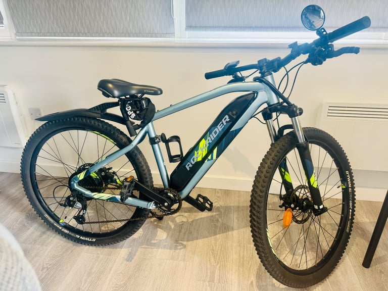 image for Rockrider 27.5 inch Hardtail Electric Mountain Bike ES100