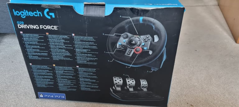 image for Steering wheel logitech for ps4