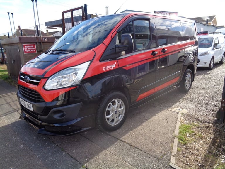 2013 S FORD TRANSIT CUSTOM 2.2 TDCI 270 LIMITED PANEL VAN 5DR DIESEL L1 H NO VAT