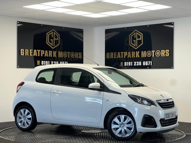 2018 Peugeot 108 1.0 Active Euro 6 3dr HATCHBACK Petrol Manual