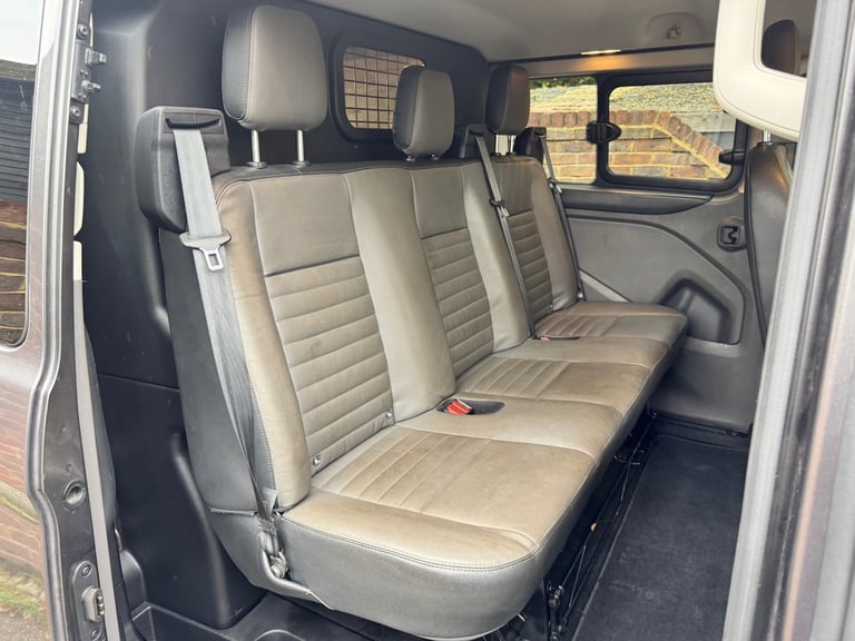 2022 FORD TRANSIT CUSTOM 320 CREW CAB 5 SEATS LIMITED + GREY + TAILGATE