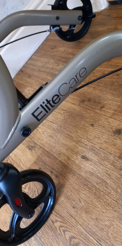 Elite Care Stand Up Walking Stroller With Seat and Forearm Supports. 