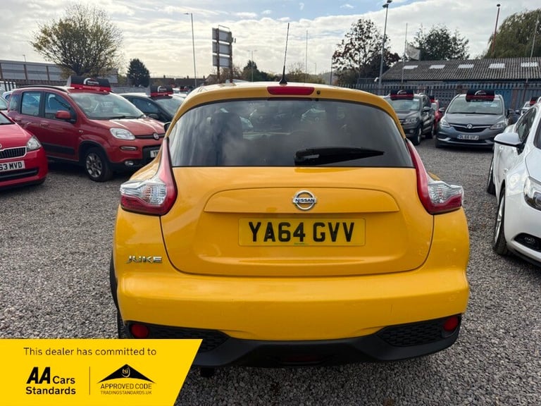Nissan Juke ACENTA PREMIUM DIG-T+YELLOW JIKE+ULEZ COMPLAINT+REAR CAMERA+SATNAV+3