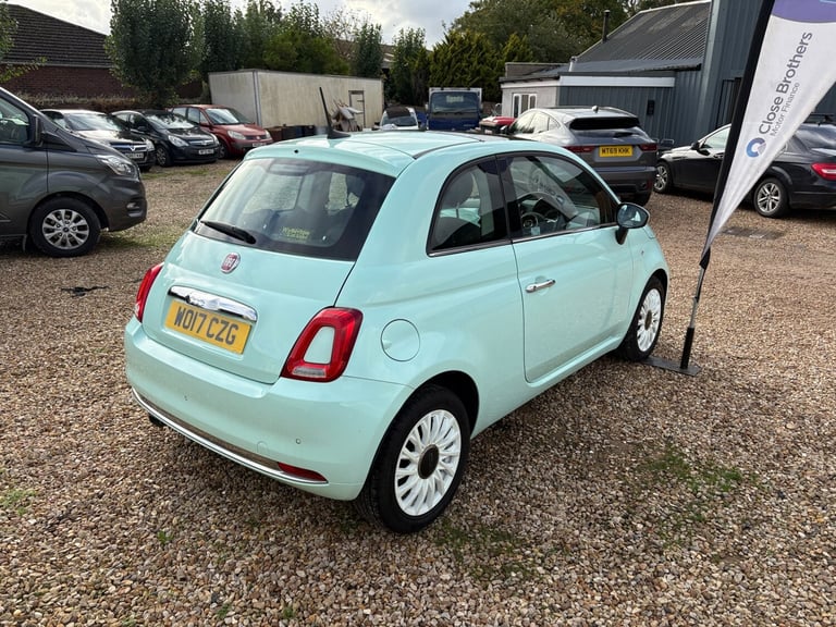 2017 Fiat 500 1.2 Lounge 3dr HATCHBACK Petrol Manual