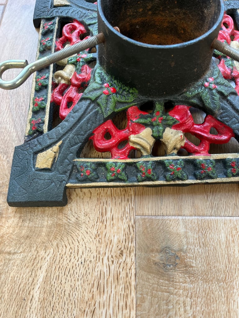 Cast iron Christmas tree stand