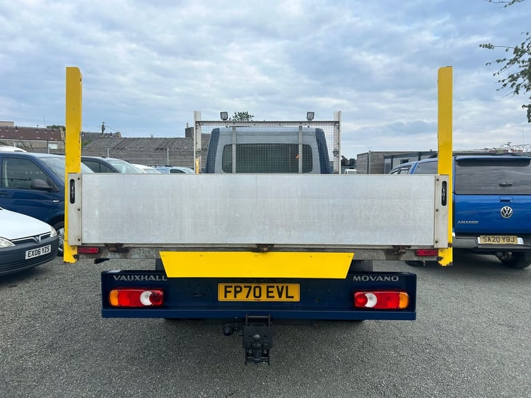 2020 Vauxhall Movano 2.3 Turbo D 130ps H1 Chassis Crew Cab 12.5 fFoot Body CHASSIS CAB Diesel Manual