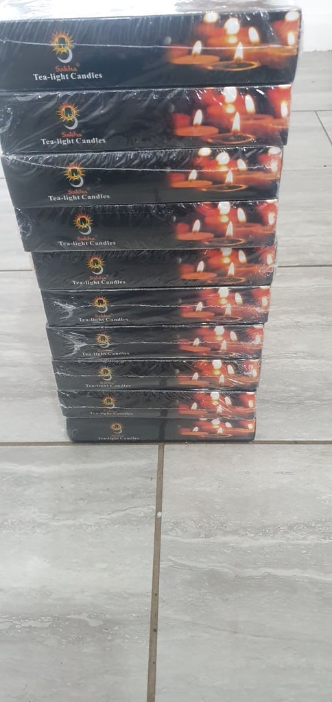 image for Tea lights 100 in box x 10 