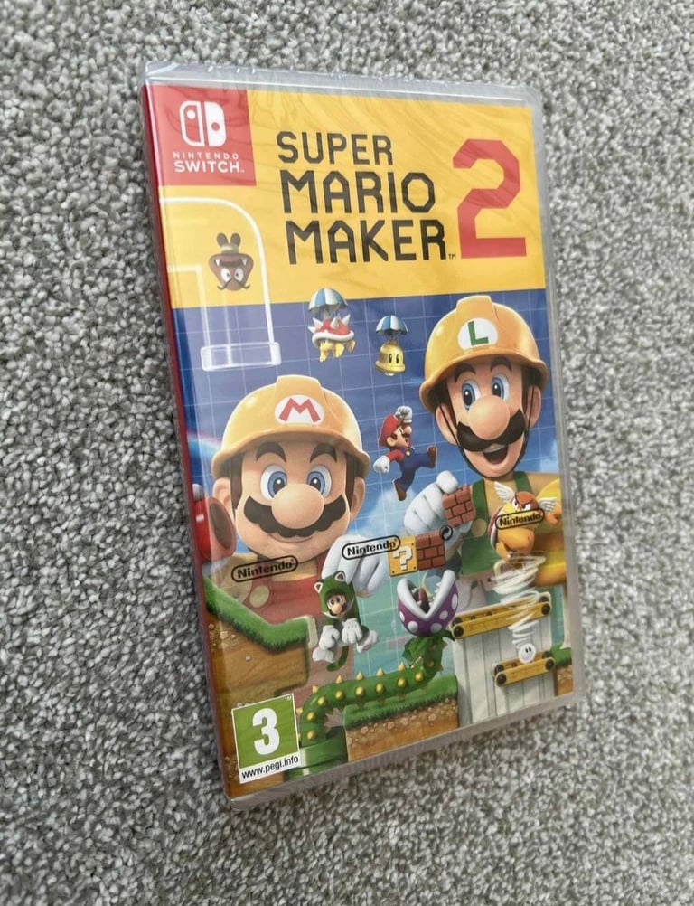 Super Mario Maker 2 For Nintendo Switch NEW