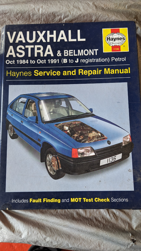 image for Vauxhall Astra & Belmont  Haynes Workshop Manual  